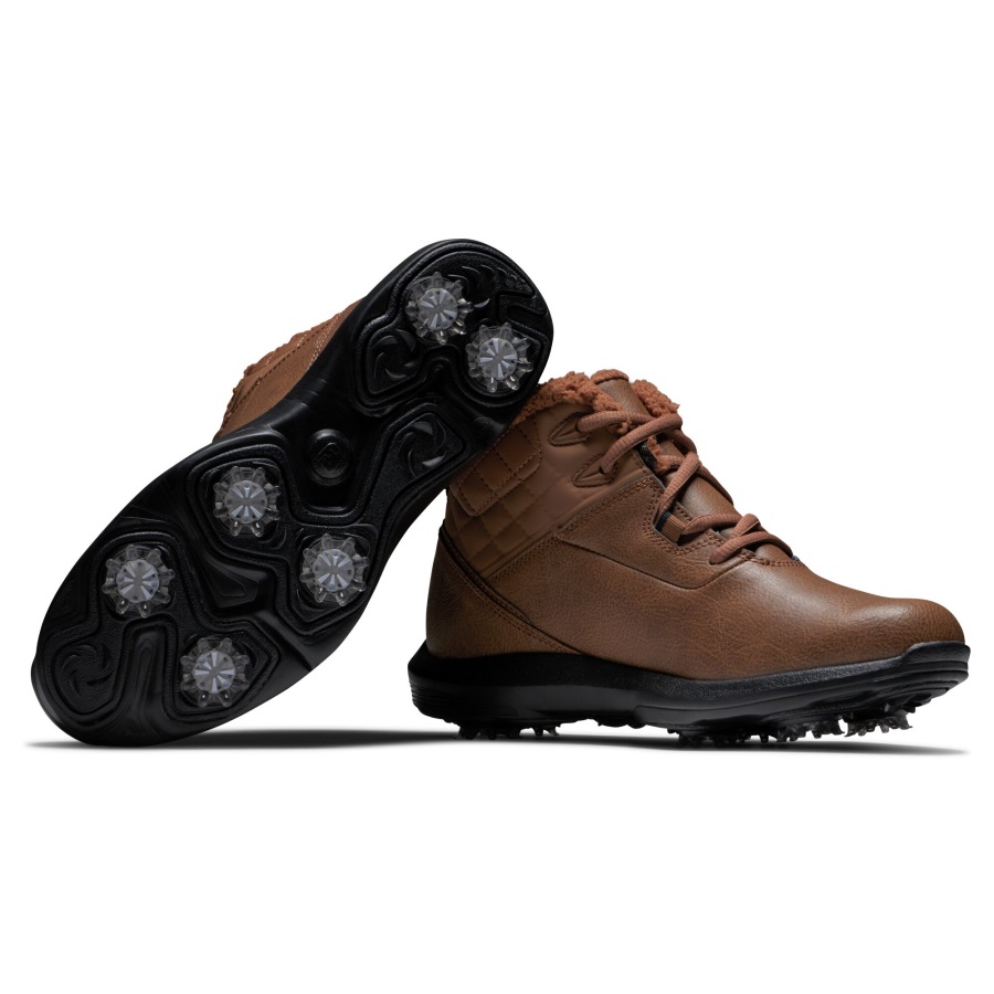 Footjoy Winter Golf Boots Women Brown