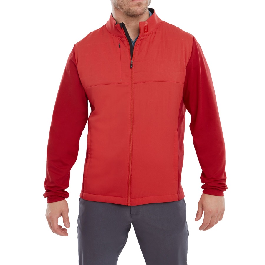 FJ Hybrid Jacket Footjoy Tonal Red