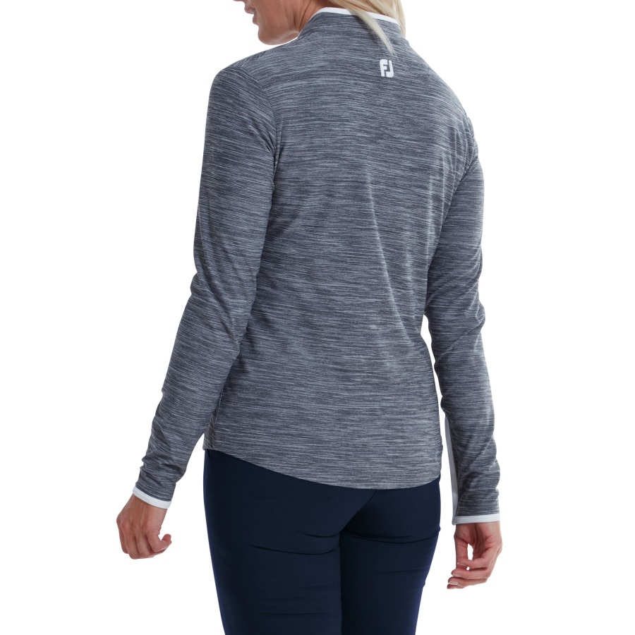 Navy Footjoy Women's Space Dye Fleece