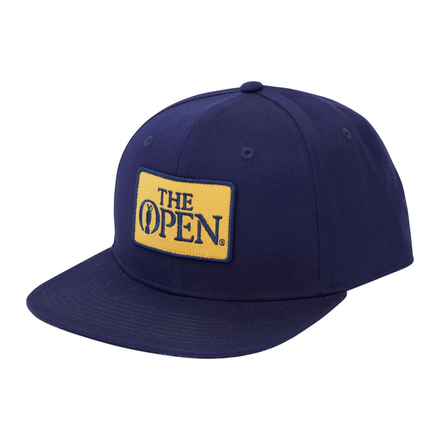 Open Blue Open Flat Brim Cap Footjoy
