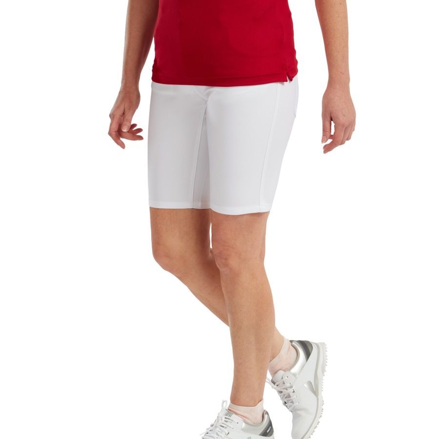 Footjoy Golfleisure Stretch Shorts Women White