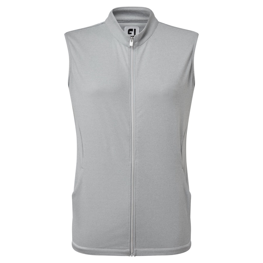 Footjoy Full-Zip Vest Grey
