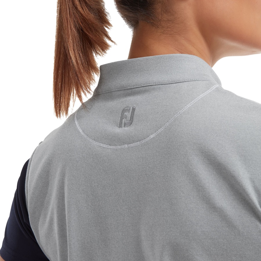 Footjoy Full-Zip Vest Grey