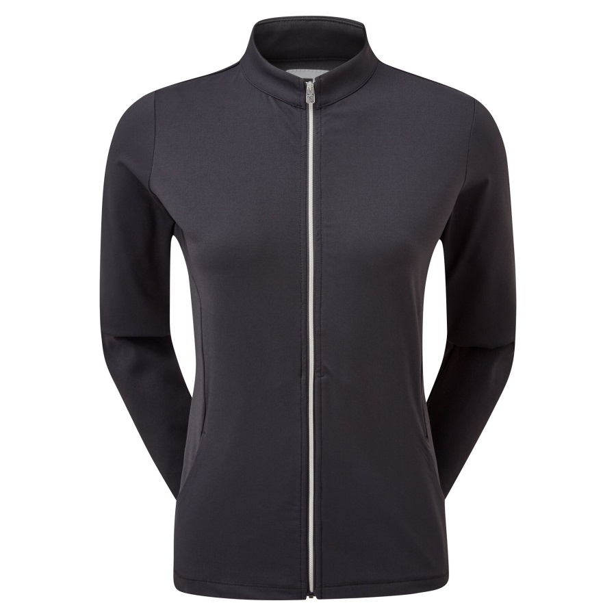 Black Full-Zip Midlayer Footjoy