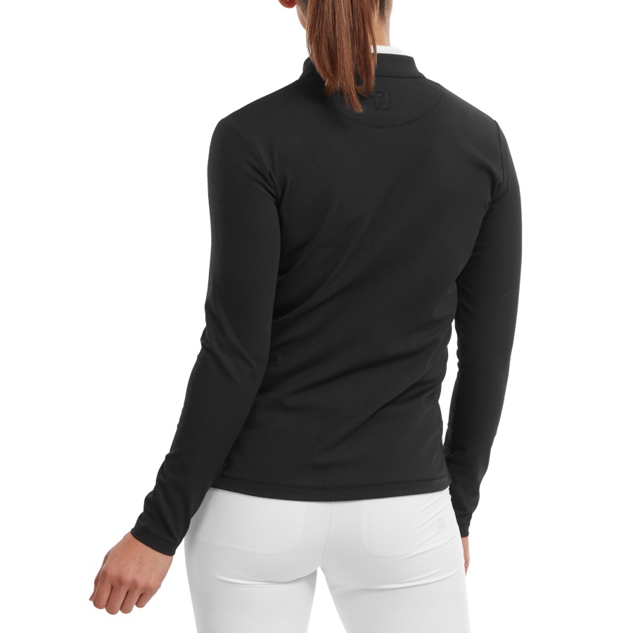 Black Full-Zip Midlayer Footjoy