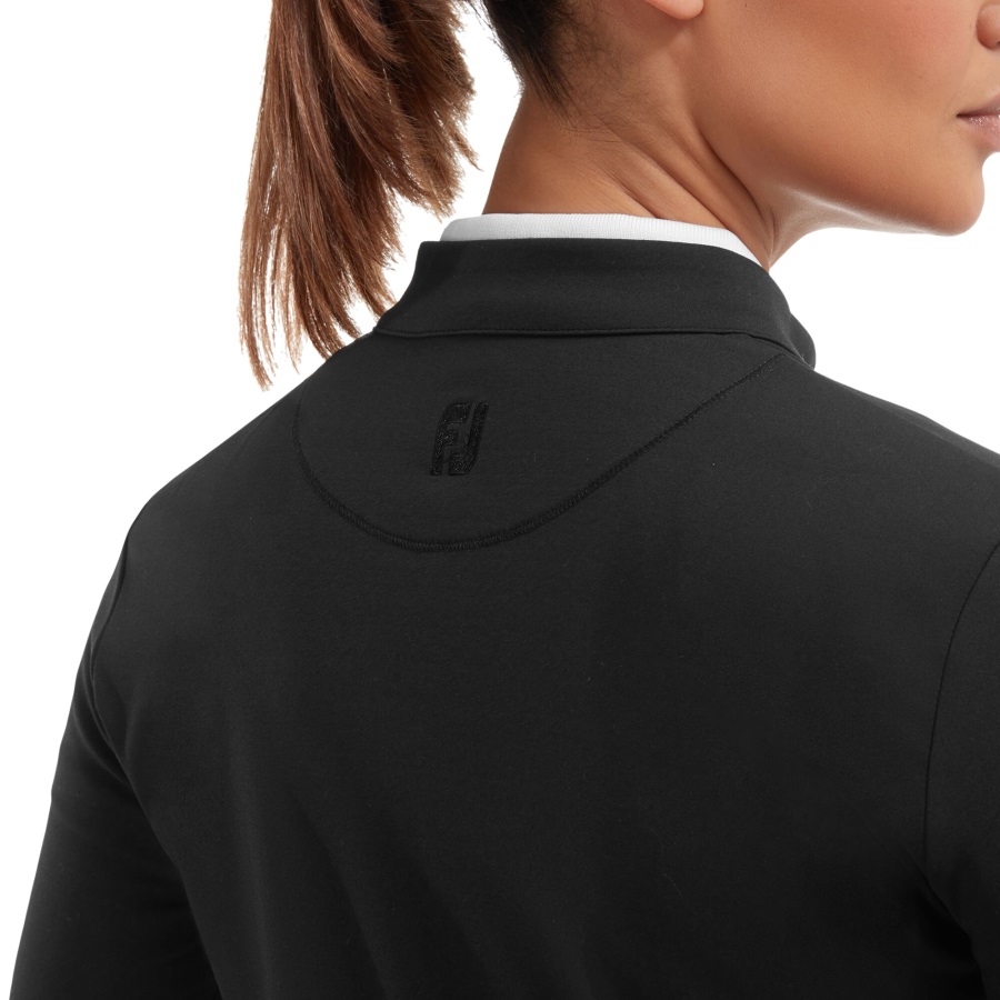 Black Full-Zip Midlayer Footjoy