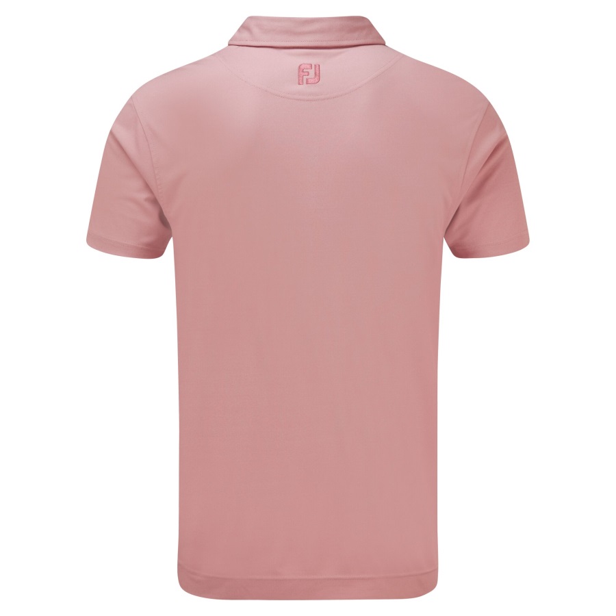 Birdseye Jacquard with Stripe Trim Cape Red Footjoy
