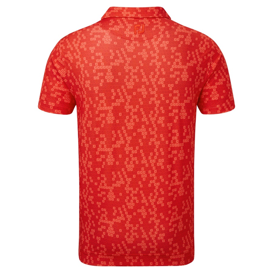 Red Digital Camo FJ Print Lisle Footjoy