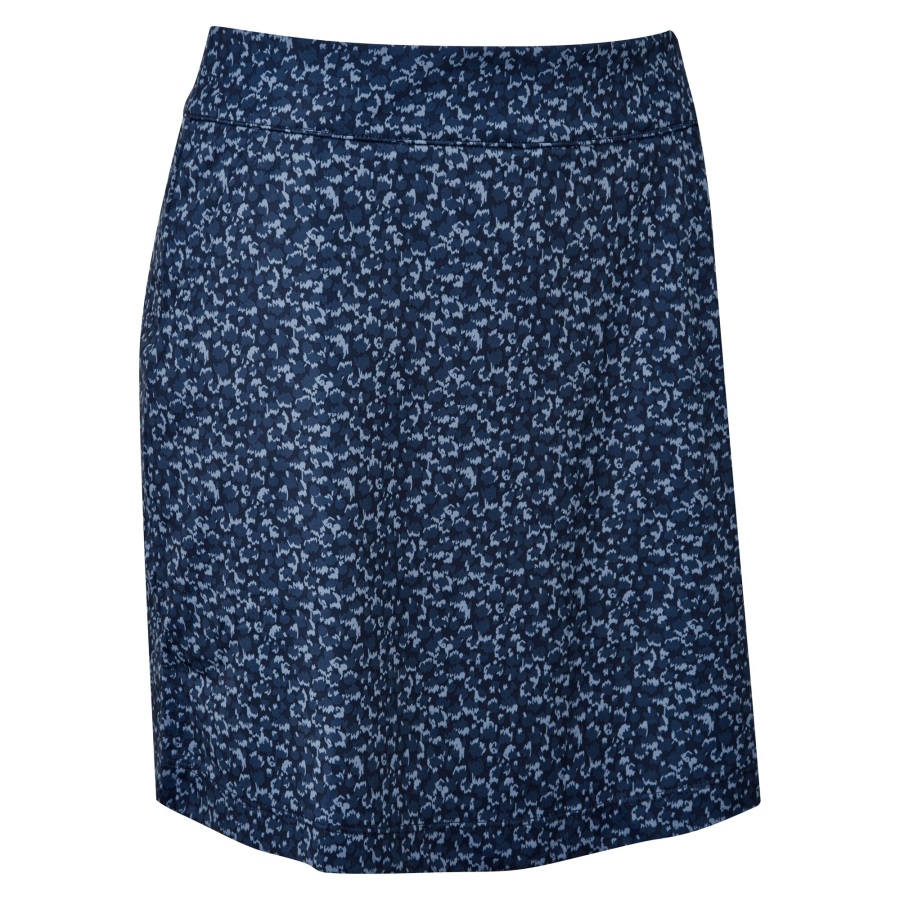 Footjoy Women's Interlock Print Skort Navy