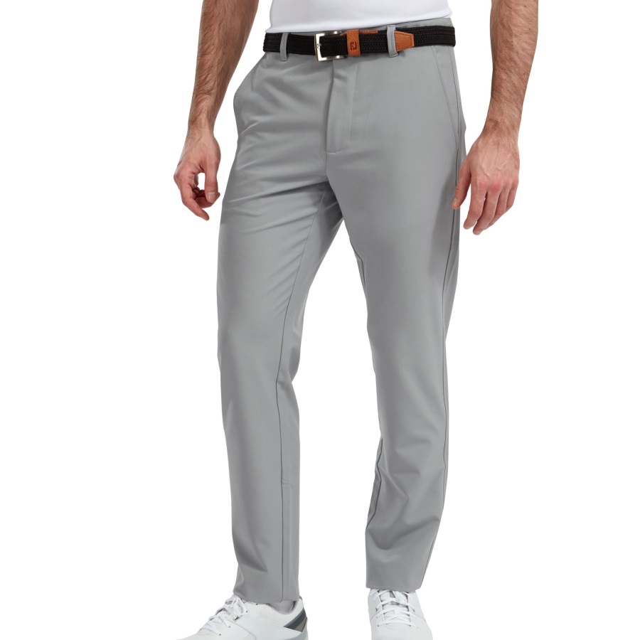 Footjoy Grey FJ Lite Tapered Fit Trousers