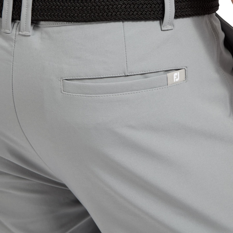 Footjoy Grey FJ Lite Tapered Fit Trousers