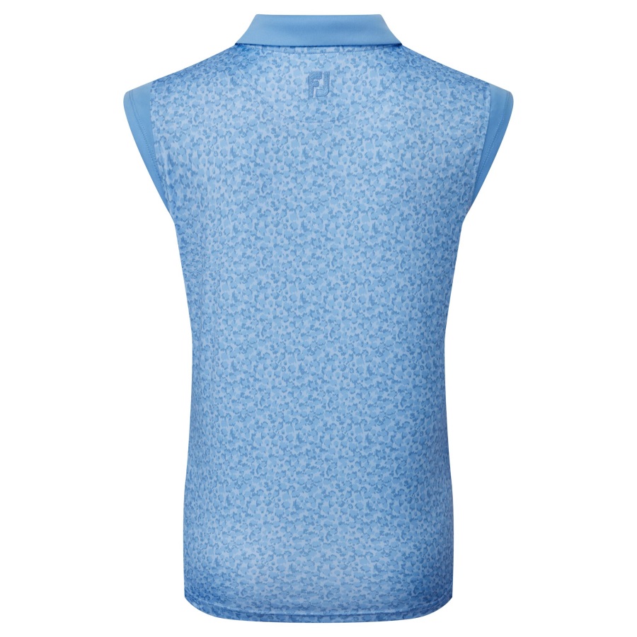 Blue Jay Footjoy Women's Cap Sleeve Print Interlock