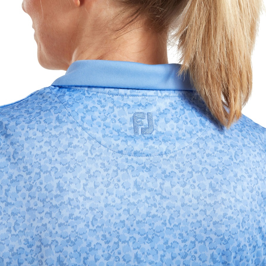 Blue Jay Footjoy Women's Cap Sleeve Print Interlock