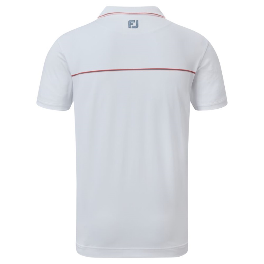 Footjoy White Small Details Pique