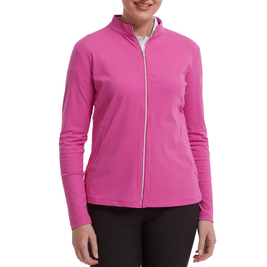 Pink Full-Zip Midlayer Footjoy