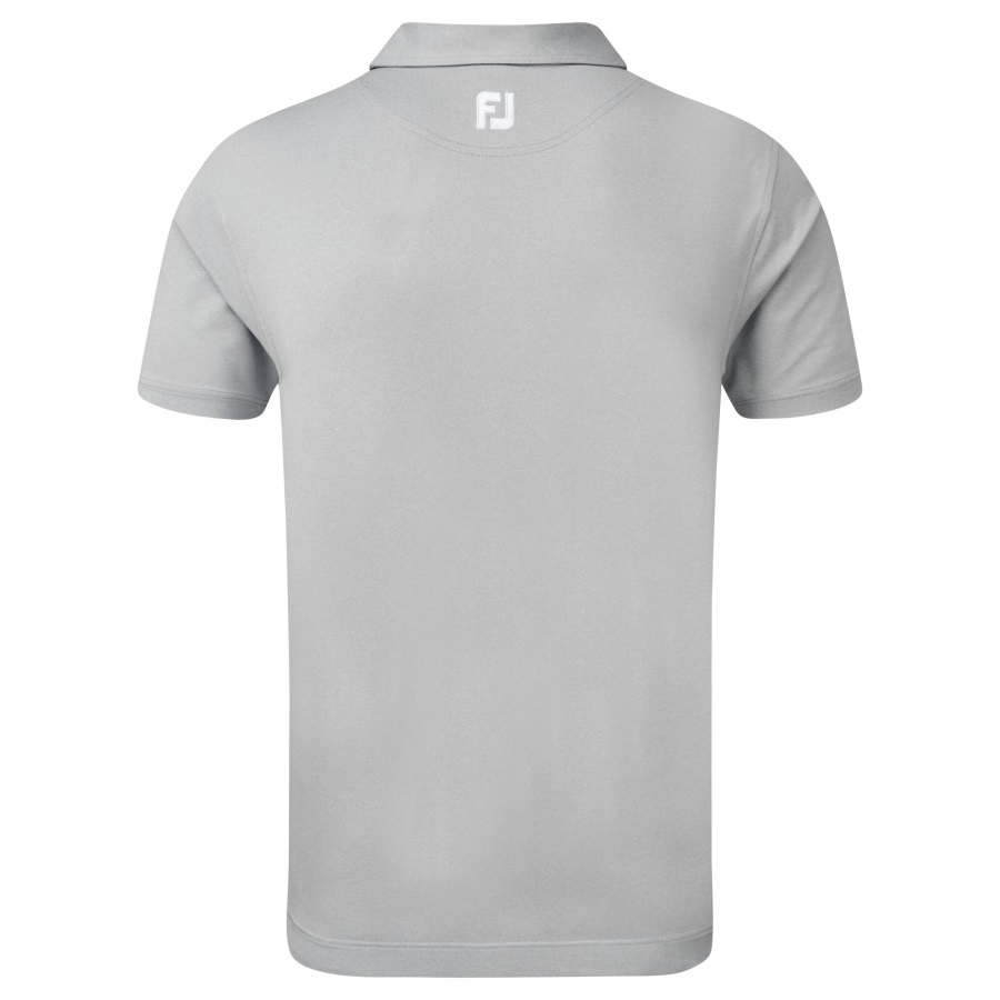 Heather Grey-Lime-White Footjoy Lisle Engineered Chestband