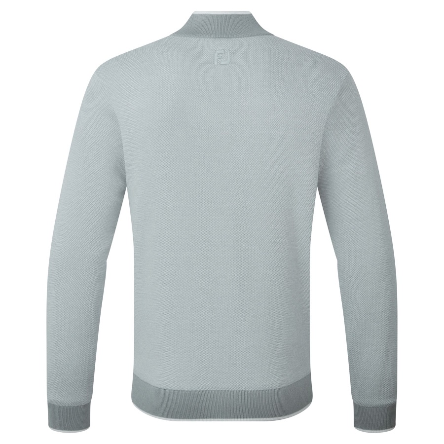 Footjoy Full-Zip Lined Pullover Grey