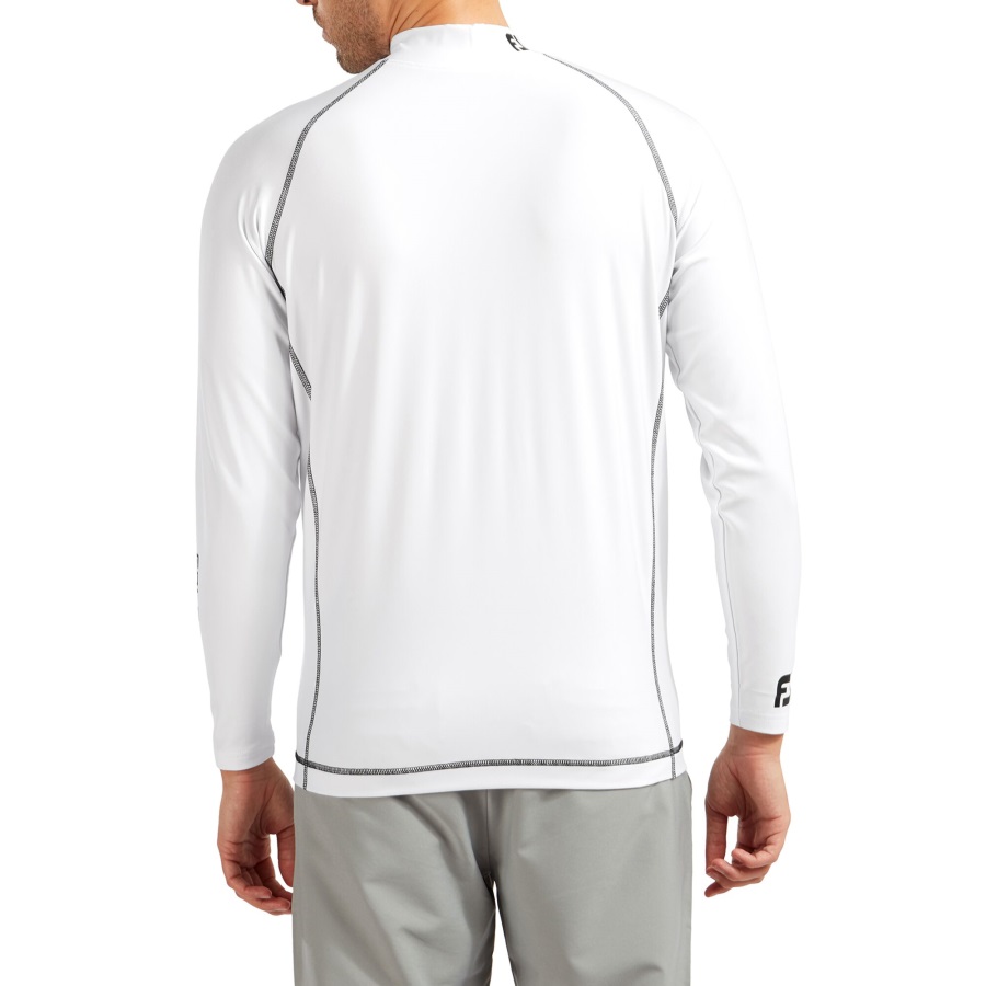 White Thermal Base Layer Shirt Footjoy