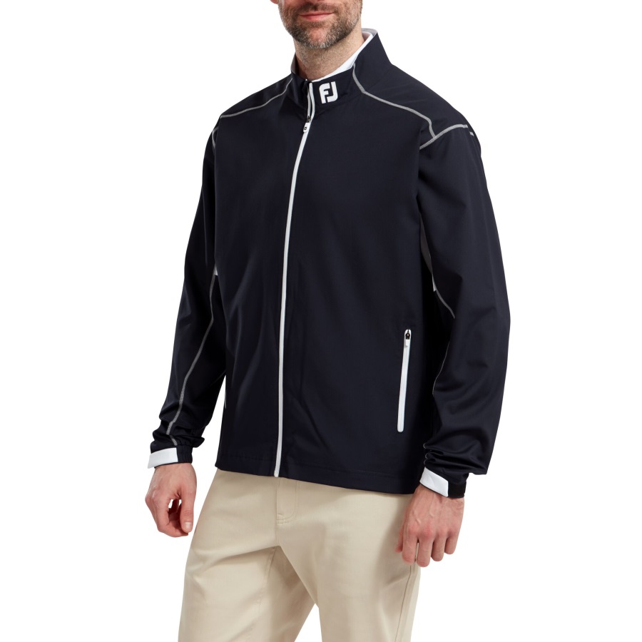 Footjoy FJ Full-Zip Windshirt Navy-White