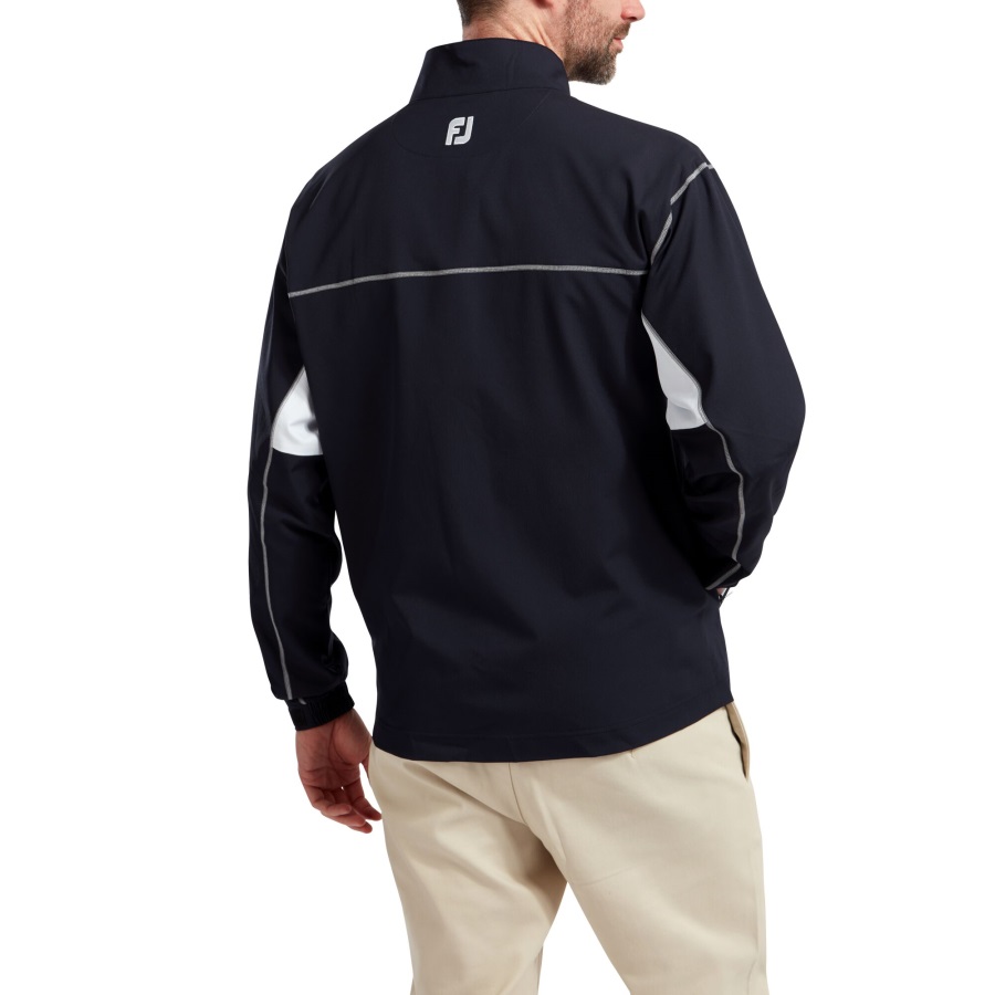 Footjoy FJ Full-Zip Windshirt Navy-White