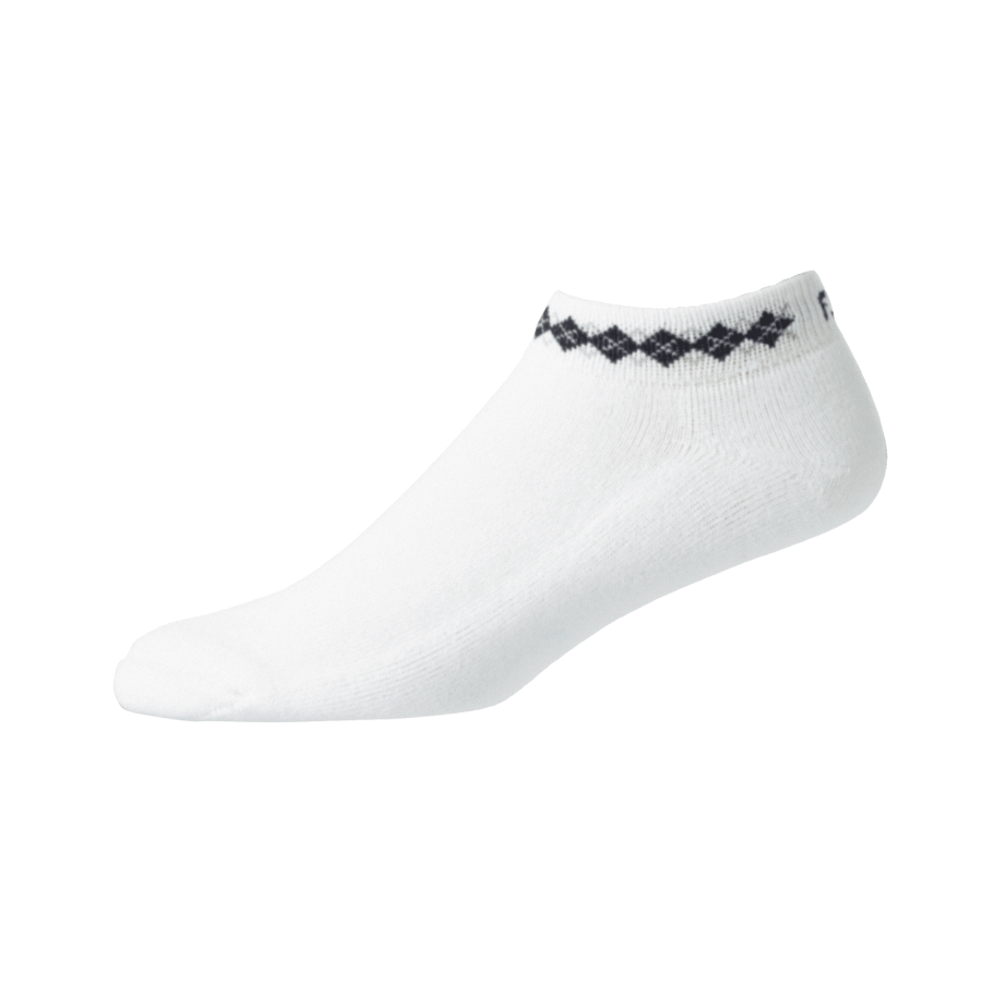 Footjoy White-Black ProDry Lightweight Sportlet