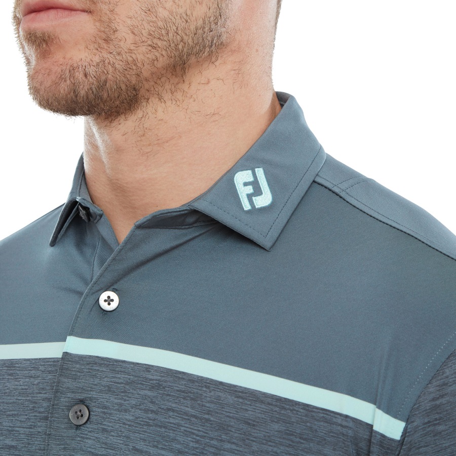 Footjoy Space Dye Block Lisle Bluestone