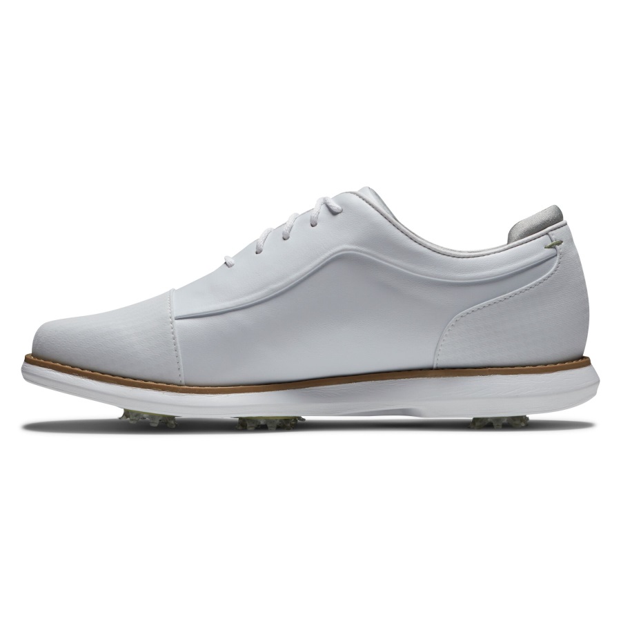 Footjoy White Traditions - Shield Tip Women