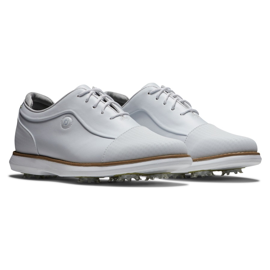 Footjoy White Traditions - Shield Tip Women
