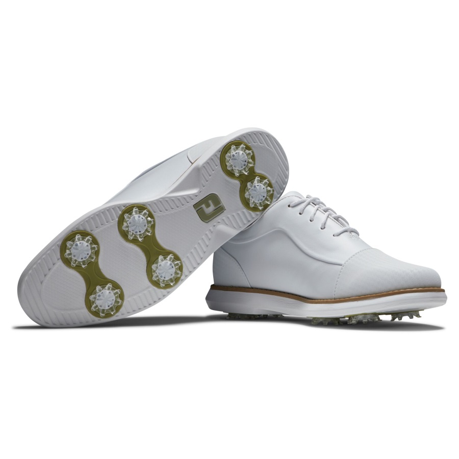 Footjoy White Traditions - Shield Tip Women