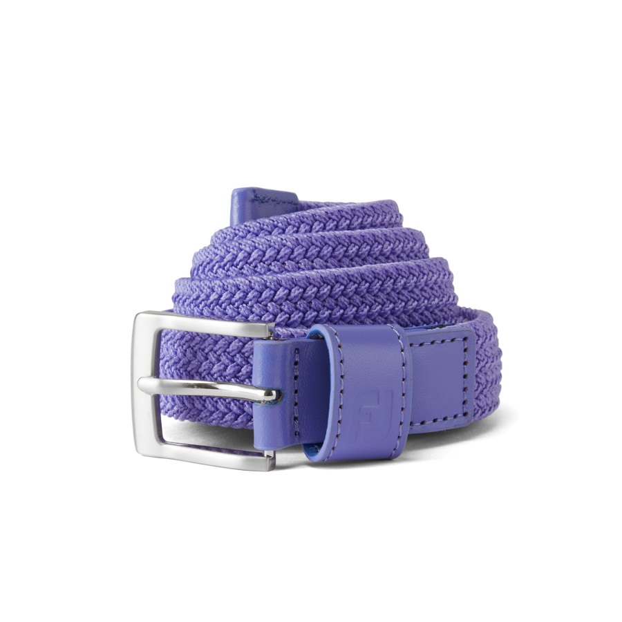 Women's Braided Belt Violet Footjoy