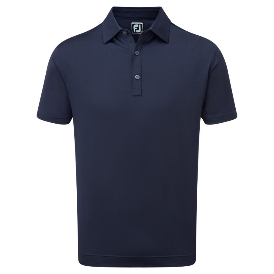 Slub Yarn Solid Navy Footjoy