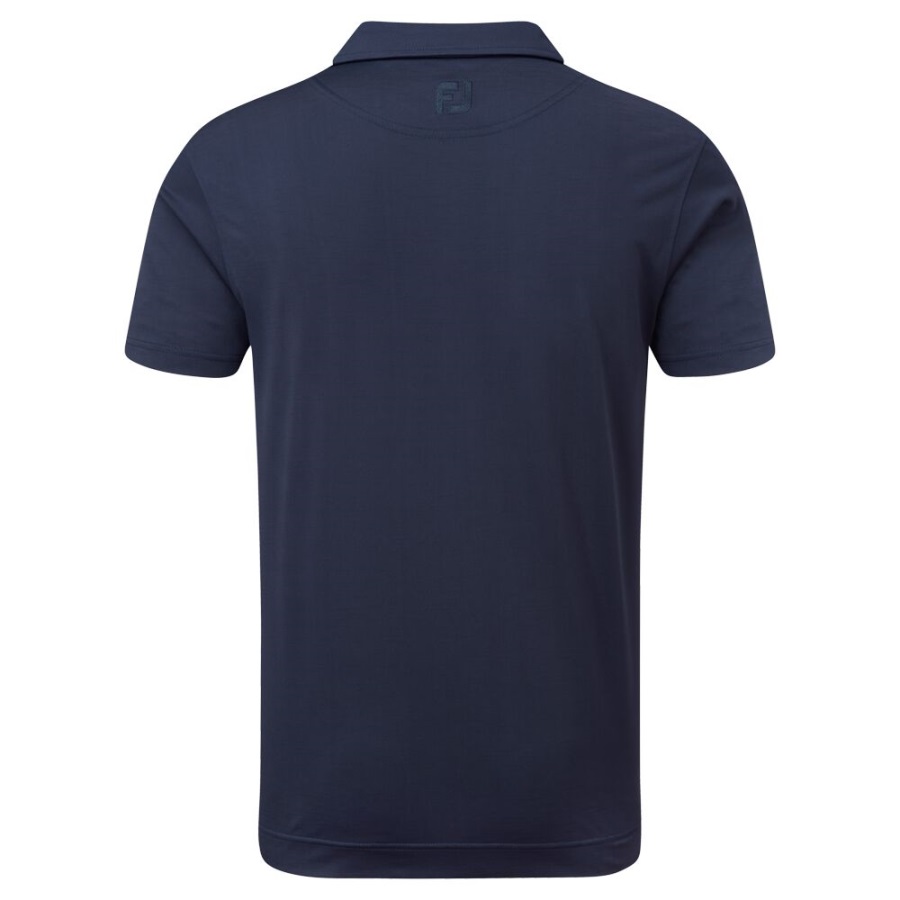 Slub Yarn Solid Navy Footjoy