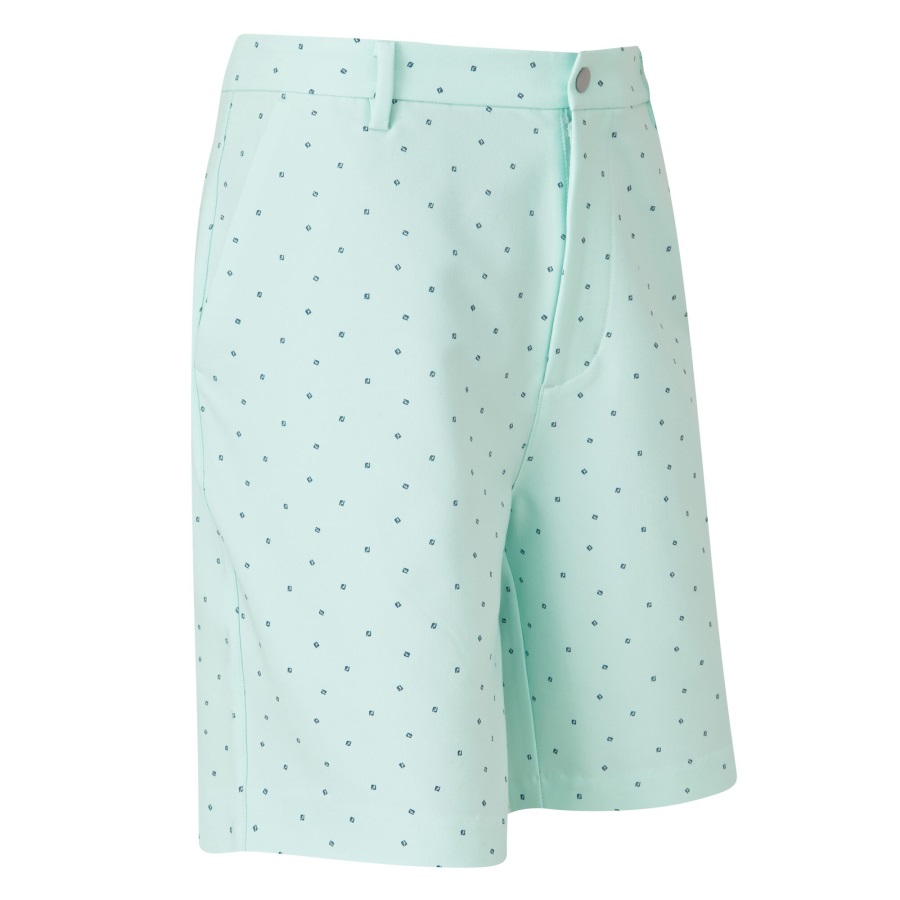 Footjoy Mint-Blue FJ Lite Tapered Fit Short