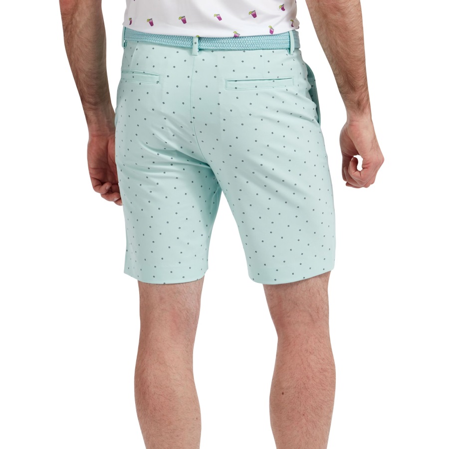 Footjoy Mint-Blue FJ Lite Tapered Fit Short