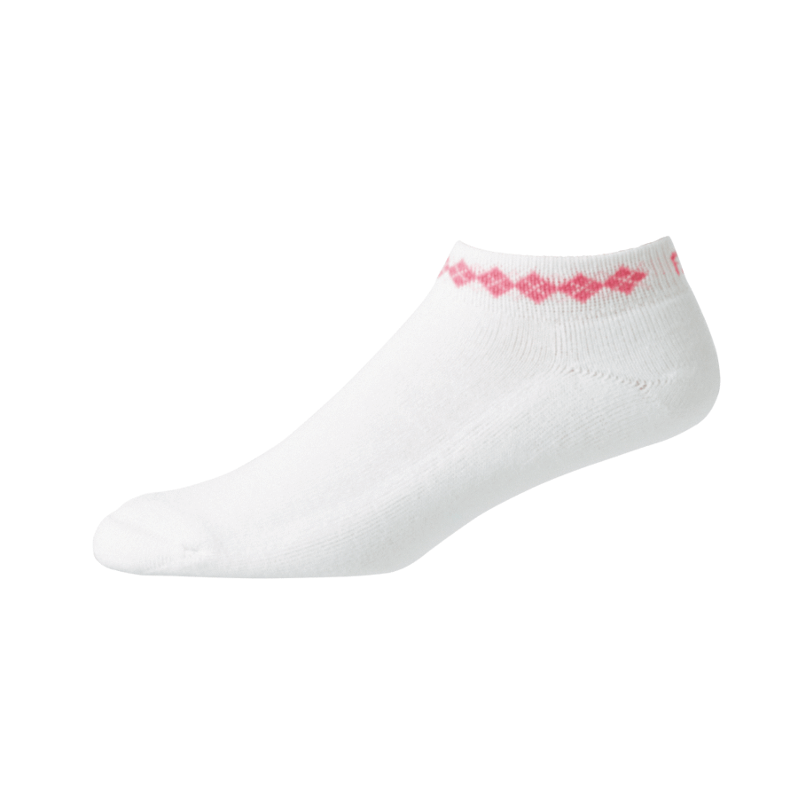White-Pink ProDry Lightweight Sportlet Women Footjoy