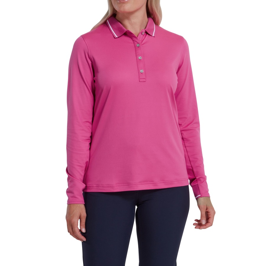 Footjoy Pink Women's Thermal Long Sleeved Shirt