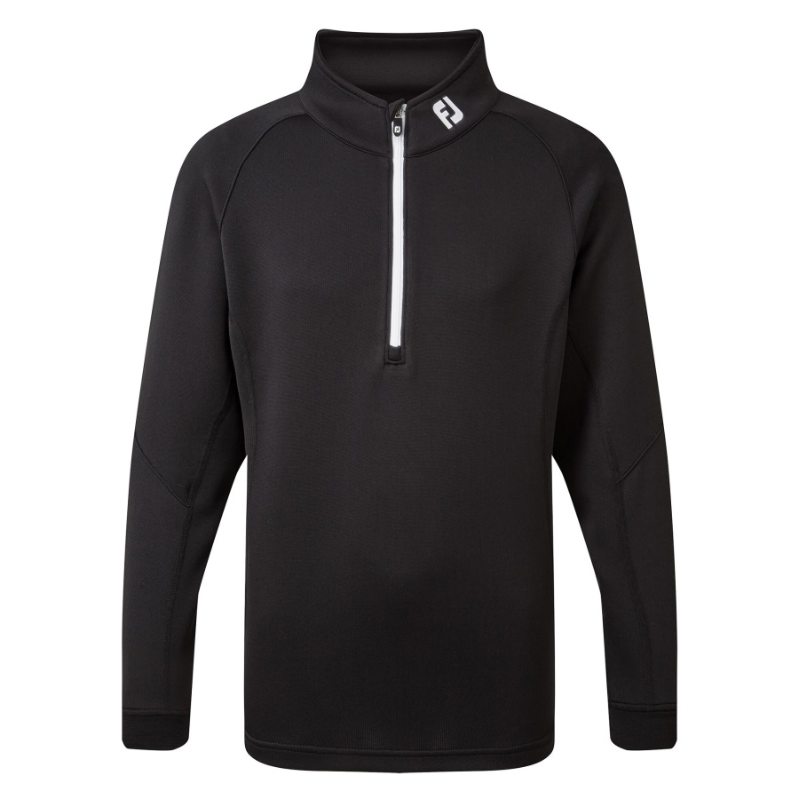 Footjoy Black FJ Junior Chill-Out Pullover