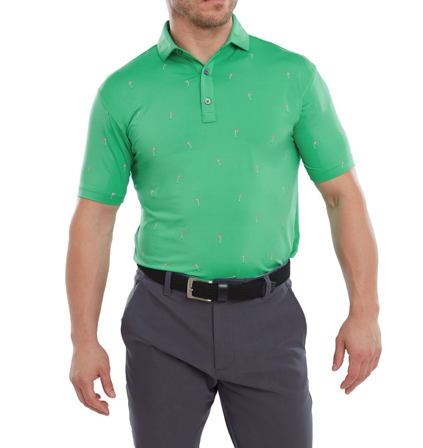 Footjoy 18 Holes Lisle Sea Green