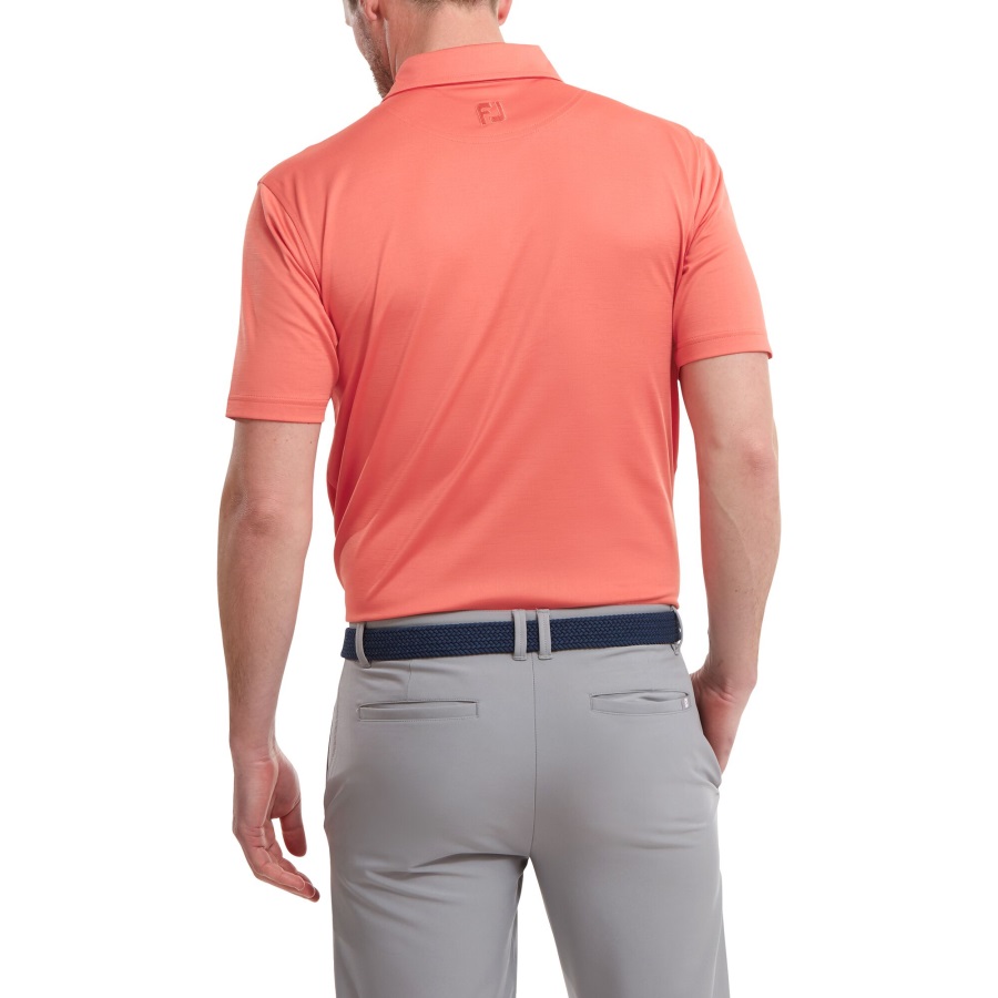 Footjoy Orange Slub Yarn Solid