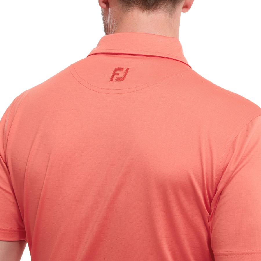 Footjoy Orange Slub Yarn Solid