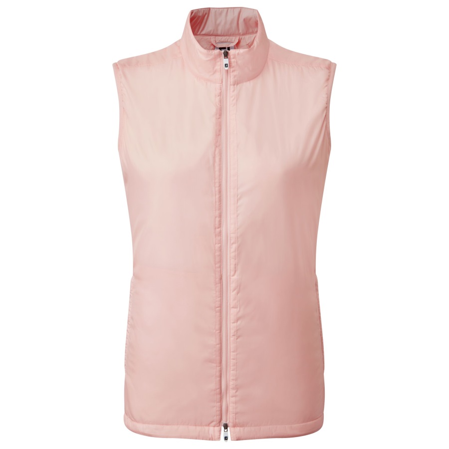 Blush Pink Footjoy Women's Lightweight Insulated Vest
