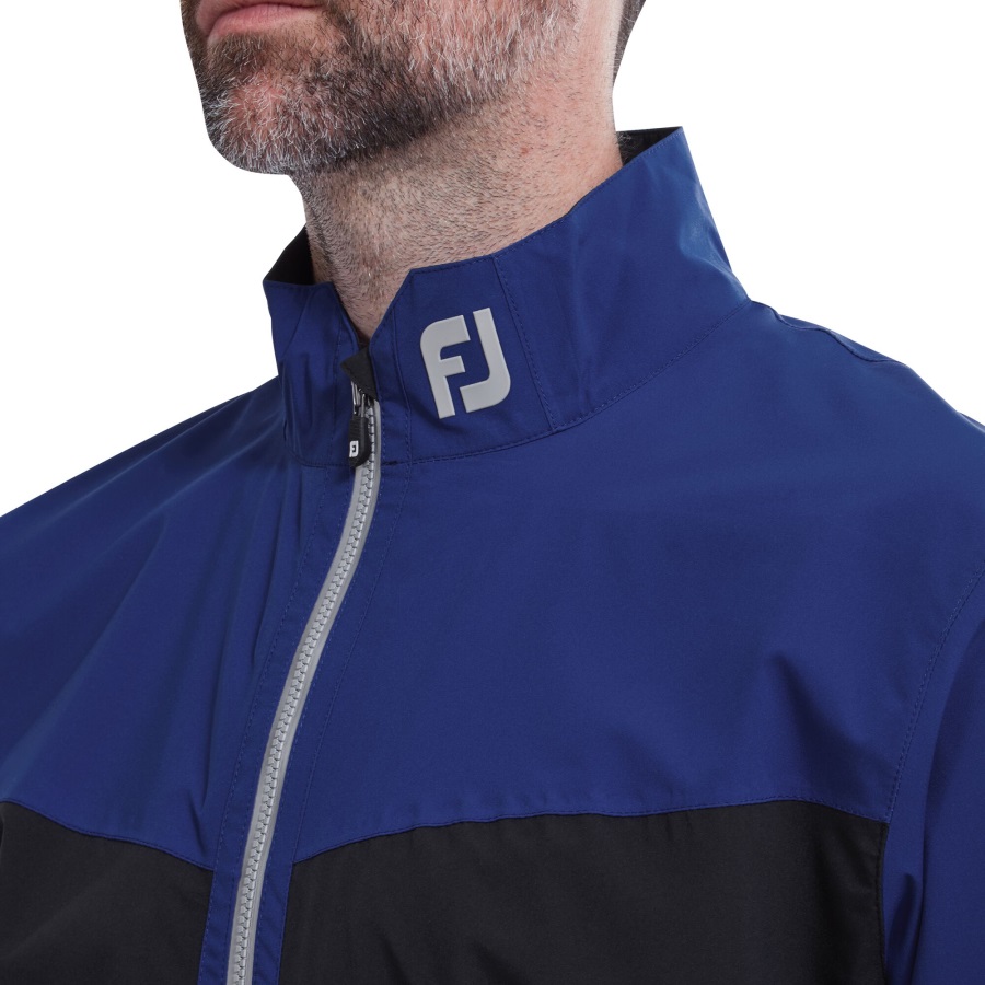 FJ HydroLite Jacket Royal-Black-Silver Footjoy