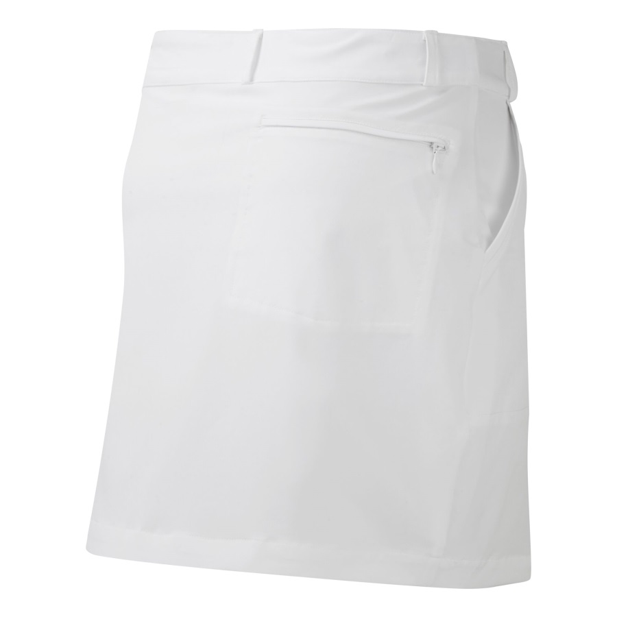 White Footjoy Golfleisure Lightweight Woven Skort Women