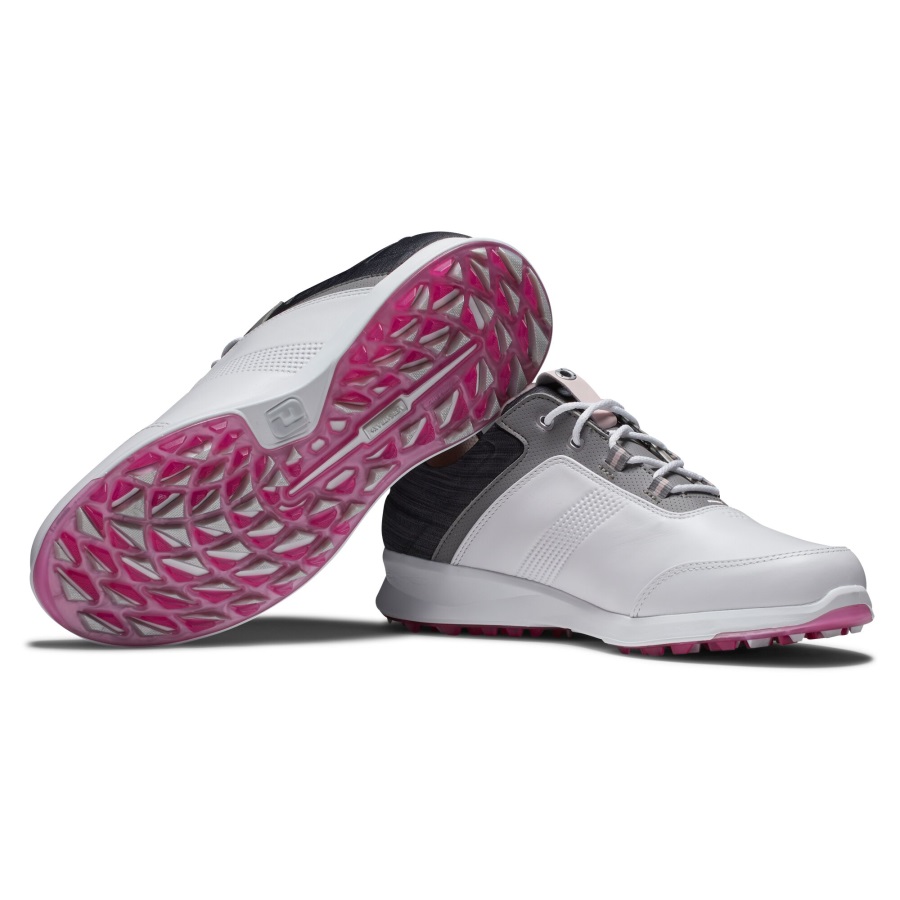 Stratos Women White-Black-Pink Footjoy