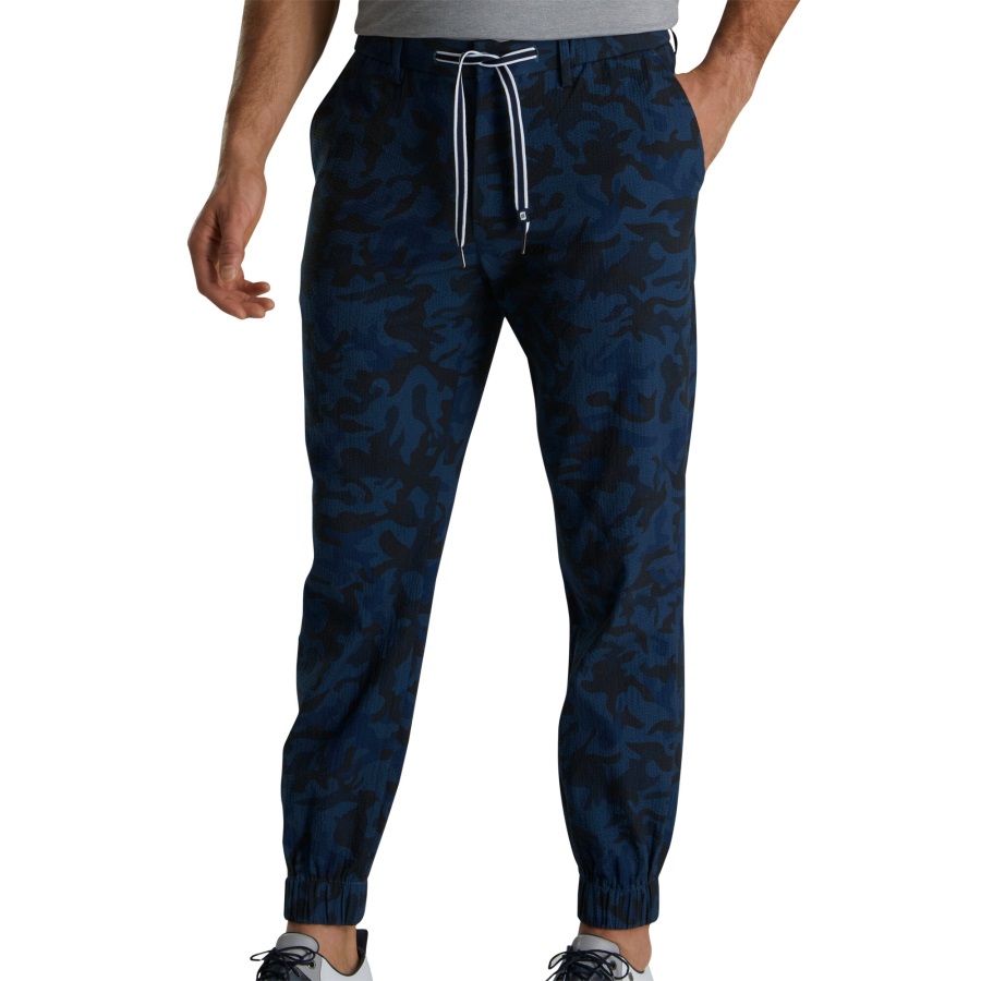 Seersucker Jogger Footjoy Blue Camo