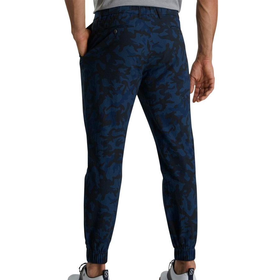 Seersucker Jogger Footjoy Blue Camo