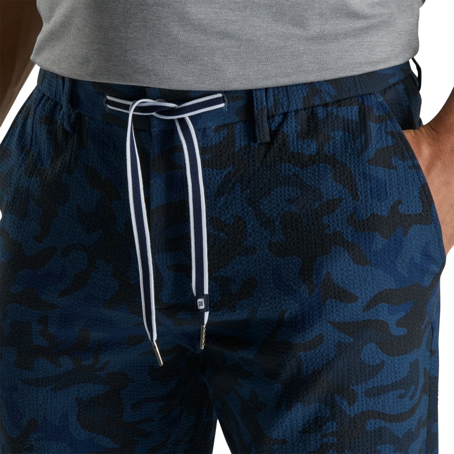 Seersucker Jogger Footjoy Blue Camo