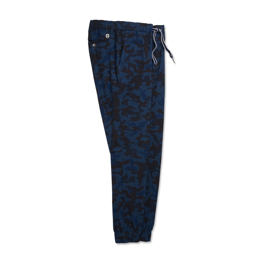 Seersucker Jogger Footjoy Blue Camo
