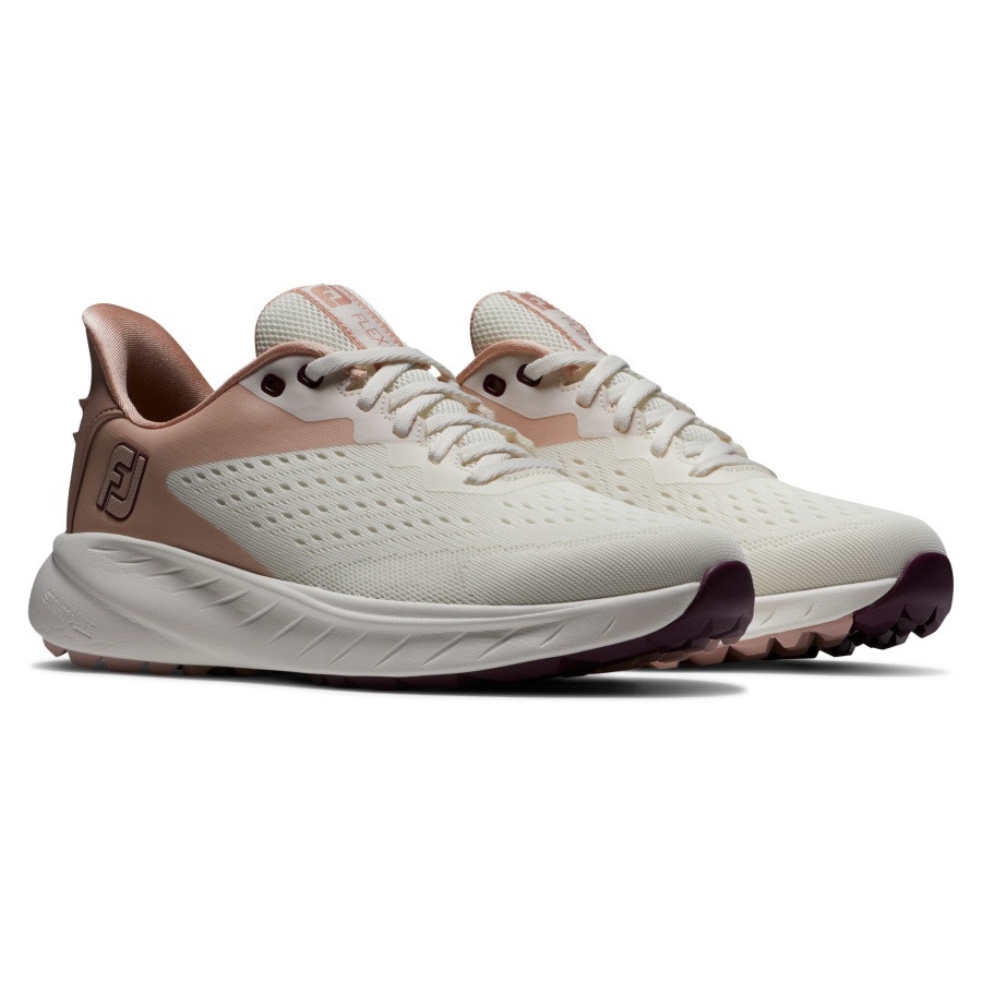 Beige-Peach-White Footjoy Flex XP Women