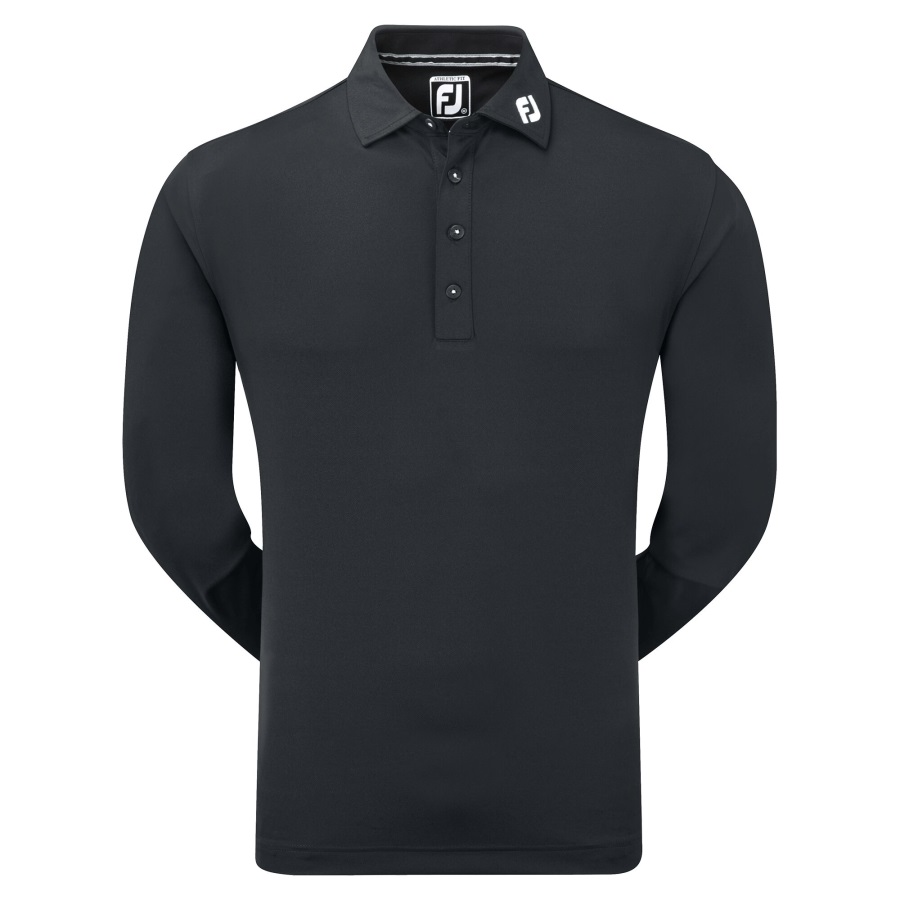 Footjoy Black Long Sleeve Thermocool Self Collar